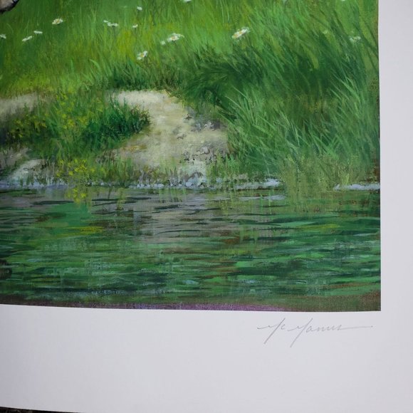 Pat McManus Grizzly Bear Mom Cubs Art Print Numbered Signed Limited Edition - Picture 3 of 6